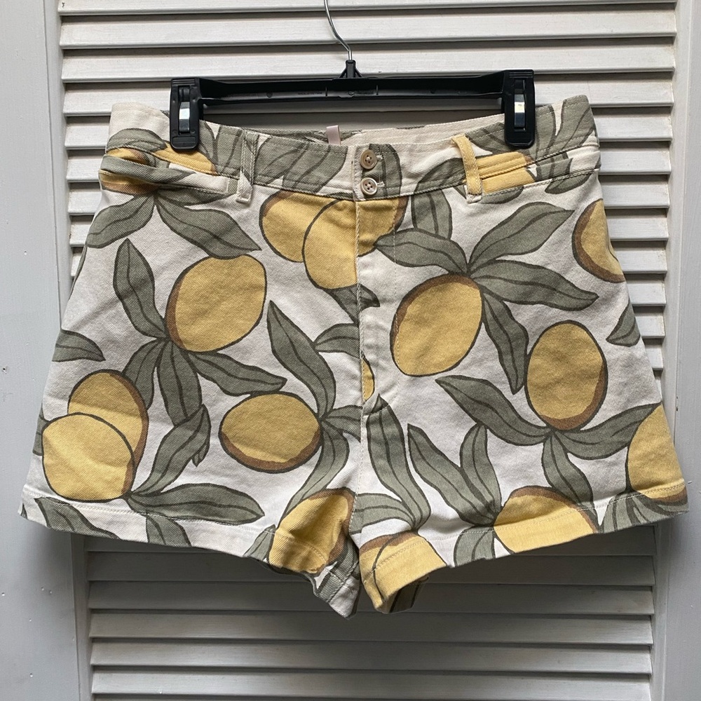 Rebecca Taylor Summer Citrus Shorts